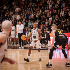 5. zápas štvrťfinále Niké SBL: BC Prievidza - Inter Bratislava 79:78 (foto: Vladimír Králik)	