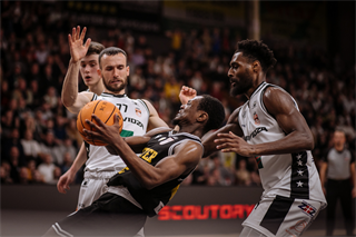 5. zápas štvrťfinále Niké SBL: BC Prievidza - Inter Bratislava 79:78 (foto: Vladimír Králik)	