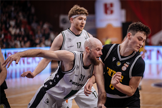 5. zápas štvrťfinále Niké SBL: BC Prievidza - Inter Bratislava 79:78 (foto: Vladimír Králik)	