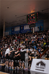 5. zápas štvrťfinále Niké SBL: BC Prievidza - Inter Bratislava 79:78 (foto: Vladimír Králik)	