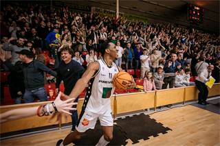 5. zápas štvrťfinále Niké SBL: BC Prievidza - Inter Bratislava 79:78 (foto: Vladimír Králik)	