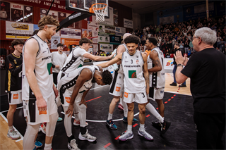 5. zápas štvrťfinále Niké SBL: BC Prievidza - Inter Bratislava 79:78 (foto: Vladimír Králik)	