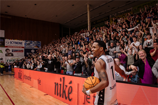 5. zápas štvrťfinále Niké SBL: BC Prievidza - Inter Bratislava 79:78 (foto: Vladimír Králik)	