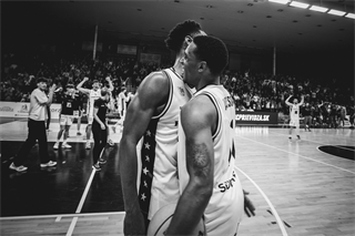 5. zápas štvrťfinále Niké SBL: BC Prievidza - Inter Bratislava 79:78 (foto: Vladimír Králik)	