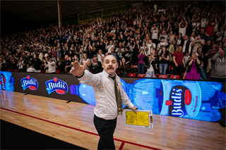 5. zápas štvrťfinále Niké SBL: BC Prievidza - Inter Bratislava 79:78 (foto: Vladimír Králik)	