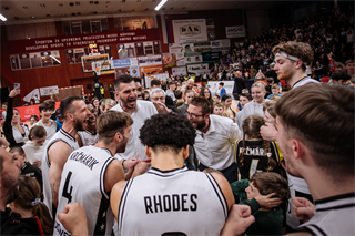 5. zápas štvrťfinále Niké SBL: BC Prievidza - Inter Bratislava 79:78 (foto: Vladimír Králik)	