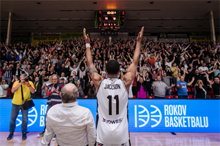 5. zápas štvrťfinále Niké SBL: BC Prievidza - Inter Bratislava 79:78 (foto: Vladimír Králik)	