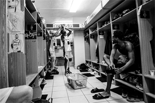 5. zápas štvrťfinále Niké SBL: BC Prievidza - Inter Bratislava 79:78 (foto: Vladimír Králik)	