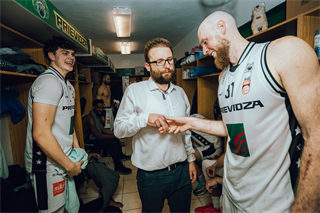5. zápas štvrťfinále Niké SBL: BC Prievidza - Inter Bratislava 79:78 (foto: Vladimír Králik)	