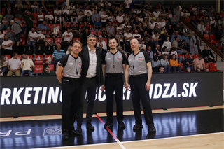 3. zápas semifinále Niké SBL: BC Prievidza - Spišskí Rytieri 102:89 (foto: Ladislav Szibilla)	