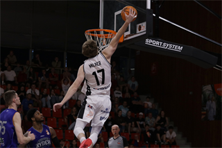 3. zápas semifinále Niké SBL: BC Prievidza - Spišskí Rytieri 102:89 (foto: Ladislav Szibilla)	