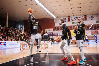 3. semifinále Niké SBL: BC Prievidza - Spišskí Rytieri 102:89 (foto: Vladimír Králik)	