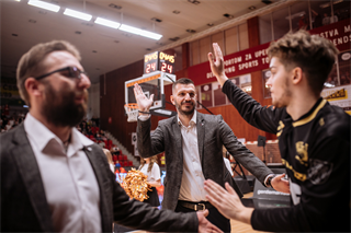 3. semifinále Niké SBL: BC Prievidza - Spišskí Rytieri 102:89 (foto: Vladimír Králik)	