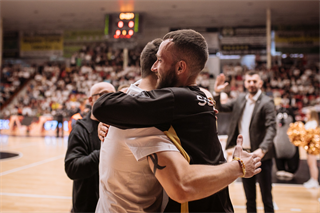 3. semifinále Niké SBL: BC Prievidza - Spišskí Rytieri 102:89 (foto: Vladimír Králik)	