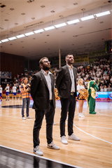 3. semifinále Niké SBL: BC Prievidza - Spišskí Rytieri 102:89 (foto: Vladimír Králik)	
