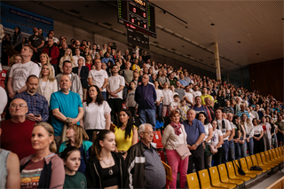 3. semifinále Niké SBL: BC Prievidza - Spišskí Rytieri 102:89 (foto: Vladimír Králik)	
