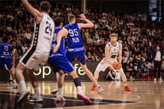 3. semifinále Niké SBL: BC Prievidza - Spišskí Rytieri 102:89 (foto: Vladimír Králik)	