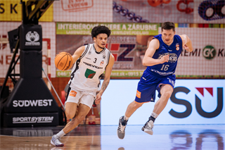 3. semifinále Niké SBL: BC Prievidza - Spišskí Rytieri 102:89 (foto: Vladimír Králik)	