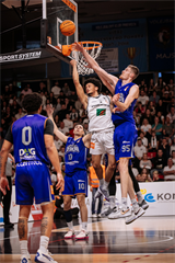 3. semifinále Niké SBL: BC Prievidza - Spišskí Rytieri 102:89 (foto: Vladimír Králik)	