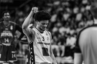 3. semifinále Niké SBL: BC Prievidza - Spišskí Rytieri 102:89 (foto: Vladimír Králik)	