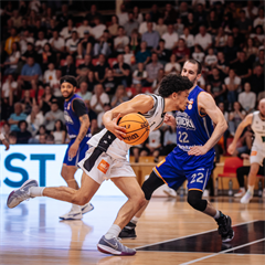 3. semifinále Niké SBL: BC Prievidza - Spišskí Rytieri 102:89 (foto: Vladimír Králik)	