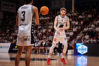3. semifinále Niké SBL: BC Prievidza - Spišskí Rytieri 102:89 (foto: Vladimír Králik)	