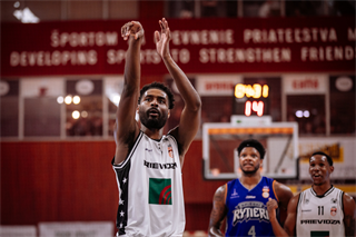 3. semifinále Niké SBL: BC Prievidza - Spišskí Rytieri 102:89 (foto: Vladimír Králik)	