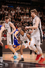 3. semifinále Niké SBL: BC Prievidza - Spišskí Rytieri 102:89 (foto: Vladimír Králik)	