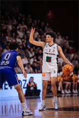 3. semifinále Niké SBL: BC Prievidza - Spišskí Rytieri 102:89 (foto: Vladimír Králik)	