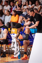 3. semifinále Niké SBL: BC Prievidza - Spišskí Rytieri 102:89 (foto: Vladimír Králik)	