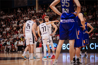 3. semifinále Niké SBL: BC Prievidza - Spišskí Rytieri 102:89 (foto: Vladimír Králik)	