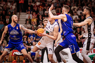3. semifinále Niké SBL: BC Prievidza - Spišskí Rytieri 102:89 (foto: Vladimír Králik)	