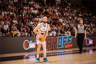 3. semifinále Niké SBL: BC Prievidza - Spišskí Rytieri 102:89 (foto: Vladimír Králik)	