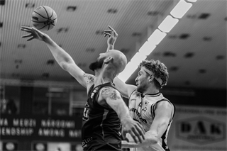 3. semifinále Niké SBL: BC Prievidza - Spišskí Rytieri 102:89 (foto: Vladimír Králik)	
