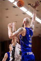 3. semifinále Niké SBL: BC Prievidza - Spišskí Rytieri 102:89 (foto: Vladimír Králik)	