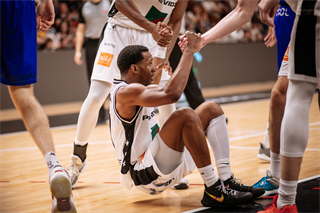 3. semifinále Niké SBL: BC Prievidza - Spišskí Rytieri 102:89 (foto: Vladimír Králik)	