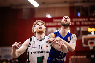 3. semifinále Niké SBL: BC Prievidza - Spišskí Rytieri 102:89 (foto: Vladimír Králik)	