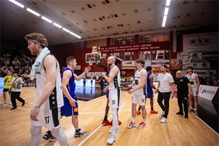 3. semifinále Niké SBL: BC Prievidza - Spišskí Rytieri 102:89 (foto: Vladimír Králik)	