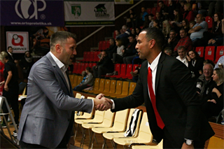 BC Prievidza- MBK Rieker Com-Therm Komárno 86:62 (foto: Ladislav Szibilla)