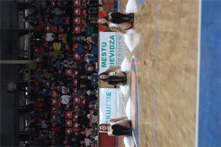9. kolo Eurovia SBL: BC Prievidza - VŠEMvs Karlovka Bratislava 70:59 (2. fotogaléria)