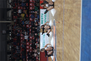 9. kolo Eurovia SBL: BC Prievidza - VŠEMvs Karlovka Bratislava 70:59 (2. fotogaléria)