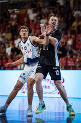 Príprava: BC Prievidza : Basket Brno 77:69 (Foto Vladimír Králik)	