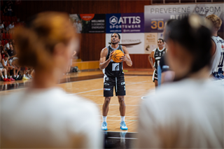 Príprava: BC Prievidza : Basket Brno 77:69 (Foto Vladimír Králik)	