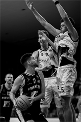 Príprava: BC Prievidza : Basket Brno 77:69 (Foto Vladimír Králik)	
