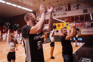Príprava: BC Prievidza : Basket Brno 77:69 (Foto Vladimír Králik)	