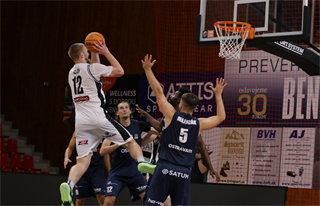 Príprava: BC Prievidza : NH Ostrava 92:76 (Foto Ladislav Szibilla)	