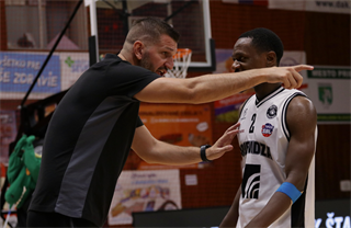 Príprava: BC Prievidza : NH Ostrava 92:76 (Foto Ladislav Szibilla)	