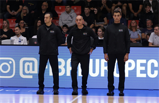 Európsky pohár FIBA: BC Prievidza - Alba Fehervar 102:85 (Foto Ladislav Szibilla)	