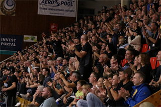 Európsky pohár FIBA: BC Prievidza - Alba Fehervar 102:85 (Foto Ladislav Szibilla)	