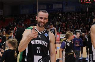 Európsky pohár FIBA: BC Prievidza - Alba Fehervar 102:85 (Foto Ladislav Szibilla)	